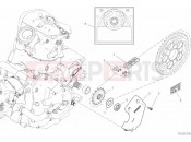 DUCATI Hypermotard 950 Front Sprocket & Chain