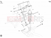 DUCATI Monster S4R REAR SHOCK ABSORBER » SWING ARM