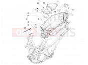 PIAGGIO Beverly 300 IE ABS (APAC) Helmet huosing - Undersaddle