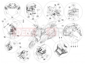 PIAGGIO Beverly 350 IE ABS Main cable harness