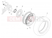 PIAGGIO Beverly 350 IE ABS Rear wheel