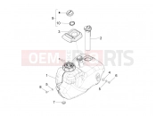 Fuel tank - Piaggio BV 350 IE ABS (USA / CA) 2021