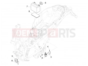 Remote control switches - Battery - Horn - Piaggio BV 350 IE ABS (USA / CA) 2021