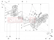 Crankcase - Piaggio Liberty 125 Poste 2019