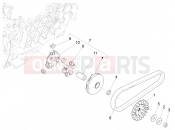 Driving pulley - Piaggio Liberty 125 Poste 2019