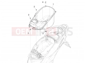 PIAGGIO Liberty 150 Helmet huosing - Undersaddle
