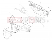 Handlebars coverages - Piaggio Liberty 50 Corporate 2021