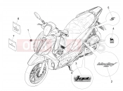PIAGGIO Medley 150 ie ABS Plates - Emblems