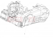 PIAGGIO MP3 400 Engine, assembly