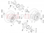 PIAGGIO MP3 400 Front wheel