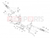 PIAGGIO MP3 400 Handlebars - Master cil.