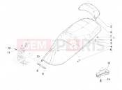 PIAGGIO MP3 400 Saddle/seats