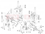 PIAGGIO MP3 400 Fork's components (Mingxing)