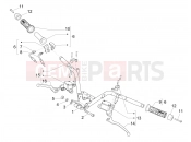 PIAGGIO MP3 500 Sport Advanced Handlebars - Master cil.