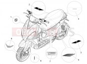 Plates - Emblems - Piaggio 1 Motorcycle 2022