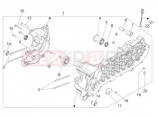 Crankcase - Piaggio Zip 100 4T (APAC) 2012