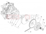 Driving pulley - Piaggio Zip 100 4T (APAC) 2012