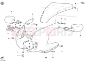 DUCATI Supersport 620 S COWLING » PLASTICS
