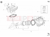 DUCATI Supersport 620 S CYLINDER - PISTON » ENGINE CASE