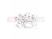 Headlight/Mountings - Triumph DAYTONA 600 & 650 2006