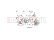 Triumph 2007 DAYTONA 600 & 650 Bodywork - Decals