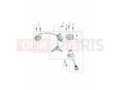 Triumph 2008 DAYTONA 600 & 650 Ignition Switch & LockSet