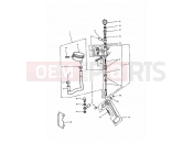 TRIUMPH TRIDENT Rear Brake Master Cylinder