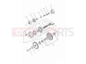 TRIUMPH TRIDENT Alternator & Starter Drive Gears