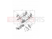 TRIUMPH TRIDENT Footrests & Mountings