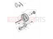 TRIUMPH TRIDENT Rear Wheel & Final Drive