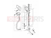 TRIUMPH THUNDERBIRD SPORT Rear Brake Master Cylinder