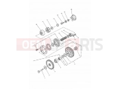 TRIUMPH THUNDERBIRD SPORT Alternator/ Starter Drive Gears