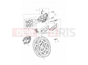 TRIUMPH THUNDERBIRD SPORT Front Brake Caliper & Discs
