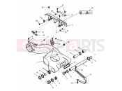 Triumph 2000 SPEED TRIPLE 885cc\955cc (EFI) > 141871 Swinging Arm