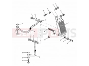 Triumph 2000 SPEED TRIPLE 885cc\955cc (EFI) > 141871 Oil Cooler 885cc Engine