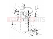 Triumph 2000 SPEED TRIPLE 885cc\955cc (EFI) > 141871 Rear Brake Master Cylinder
