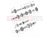 Triumph 2003 SPEED TRIPLE 141872 > 210444 Transmission