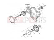 TRIUMPH SPEED TRIPLE 210445 > 461331 Starter Drive Gears