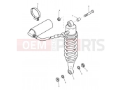 TRIUMPH SPEED TRIPLE 210445 > 461331 Rear Suspension Unit