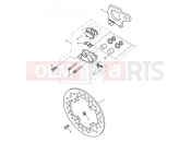 TRIUMPH SPEED TRIPLE 210445 > 461331 Rear Brake & Disc