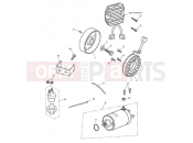 Triumph 2013 SPEED TRIPLE 461332 > 735437 Starter & Alternator