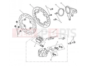Triumph 2014 SPEED TRIPLE R > 735336 Rear Brake & Disc