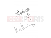 TRIUMPH SPEED TRIPLE R > 735336 Gear Selector Drum 563846
