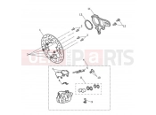 Triumph 2016 SPEED TRIPLE R - 735337 > Rear Brake Caliper & Disc