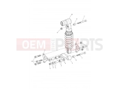 TRIUMPH SPEED TRIPLE RS - 867601 > Rear Suspension Unit & Linkage