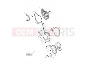 TRIUMPH SPEED FOUR Engine Covers Vin 210262 >