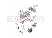 TRIUMPH SPEED FOUR Cylinder Head & Valves