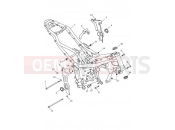Triumph 2021 TRIDENT 660 Main Frame & Fittings