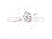 Triumph 2016 STREET TWIN Front Wheel 914972