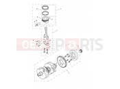 Triumph 2020 STREET TWIN Crankshaft, Con Rods 914972